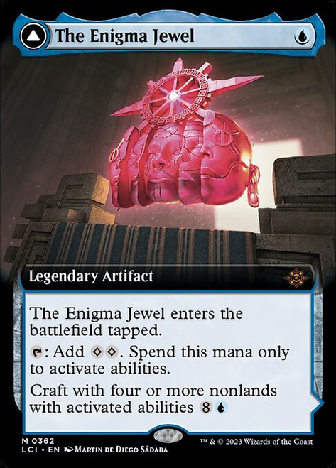 The Enigma Jewel // Locus of Enlightenment (LCI) (Foil) (Extended Art) (#362)