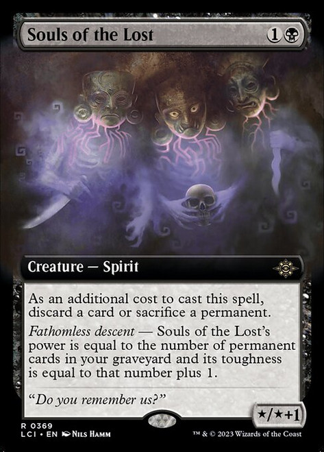 Souls of the Lost (LCI) (Foil) (Extended Art) (#369)