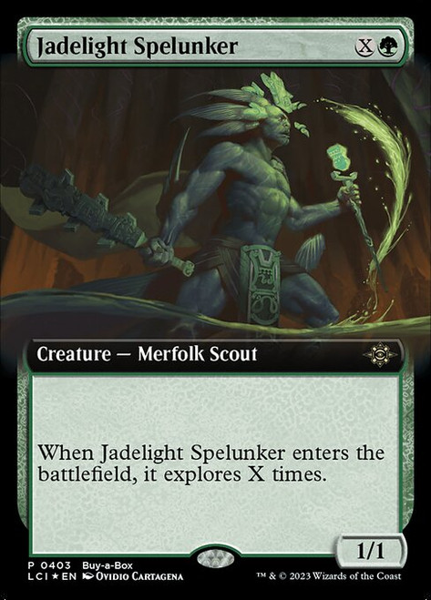 Jadelight Spelunker (LCI) (Foil) (Extended Art) (#403)