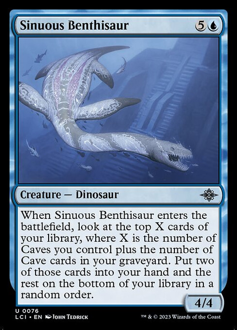 Sinuous Benthisaur (LCI) (#76)