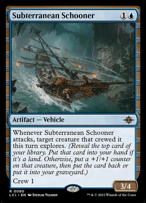 Subterranean Schooner (LCI) (Foil) (#80)