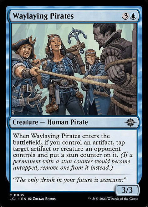 Waylaying Pirates (LCI) (Foil) (#85)