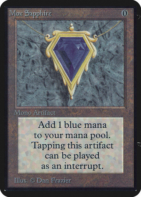 Mox Sapphire (LEA) (#265)