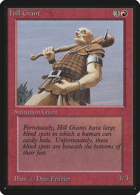 Hill Giant (LEB) (#158)
