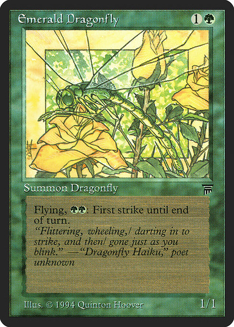 Emerald Dragonfly (LEG) (#184)
