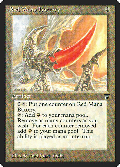 Red Mana Battery (LEG) (#291)