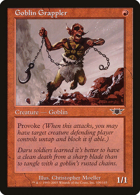 Goblin Grappler (LGN) (Foil) (#100)