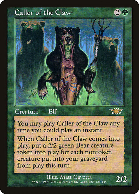 Caller of the Claw (LGN) (Foil) (#121)
