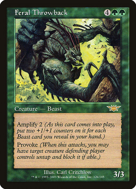 Feral Throwback (LGN) (#126)