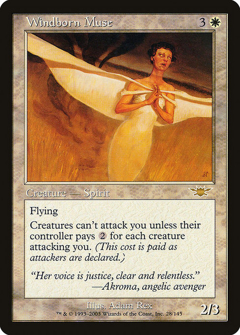Windborn Muse (LGN) (Foil) (#28)