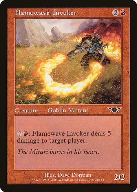 Flamewave Invoker (LGN) (Foil) (#92)