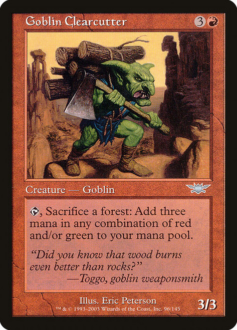 Goblin Clearcutter (LGN) (#96)