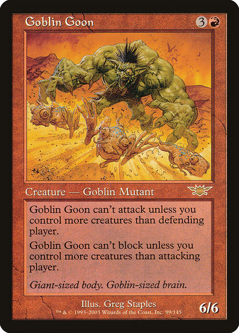 Goblin Goon (LGN) (Foil) (#99)
