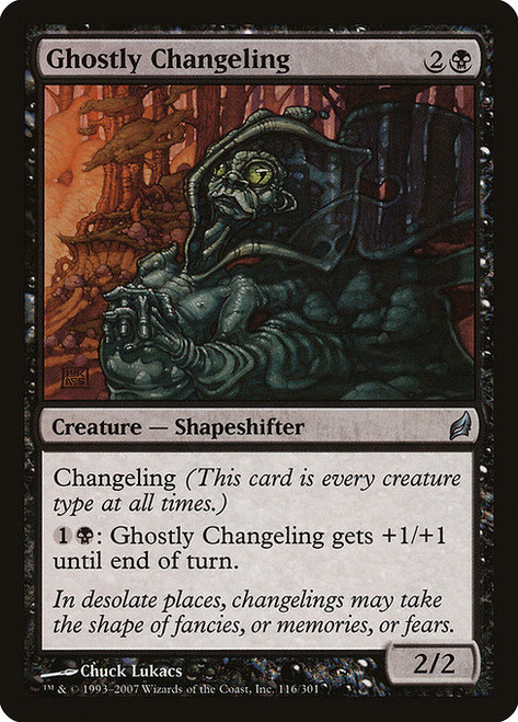 Ghostly Changeling (LRW) (Foil) (#116)