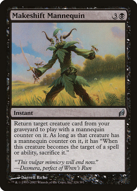 Makeshift Mannequin (LRW) (Foil) (#124)