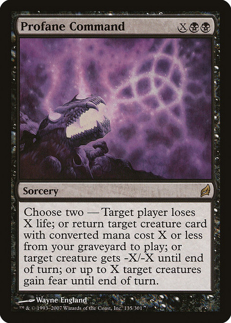 Profane Command (LRW) (Foil) (#135)