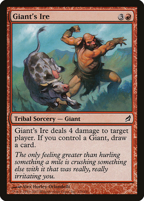 Giant's Ire (LRW) (Foil) (#170)