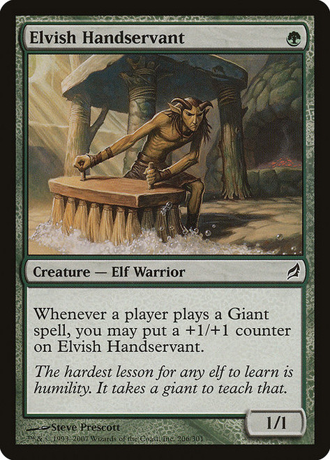 Elvish Handservant (LRW) (#206)