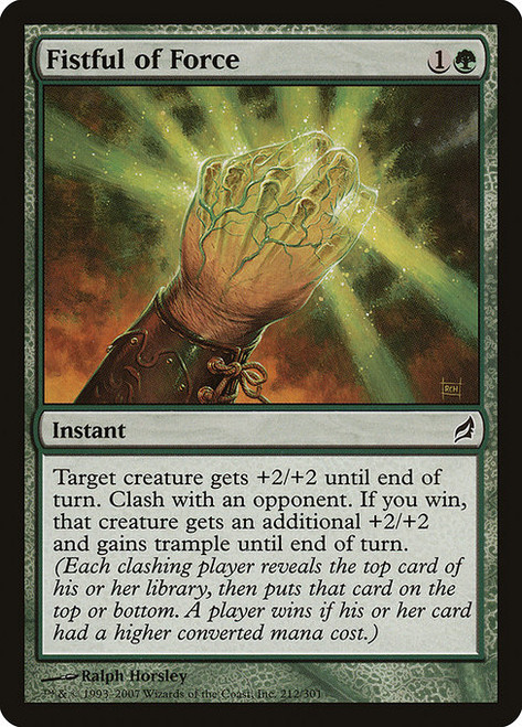 Fistful of Force (LRW) (Foil) (#212)