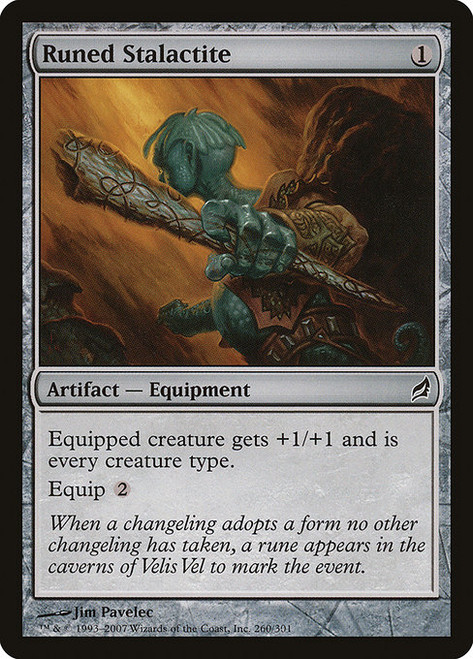 Runed Stalactite (LRW) (#260)
