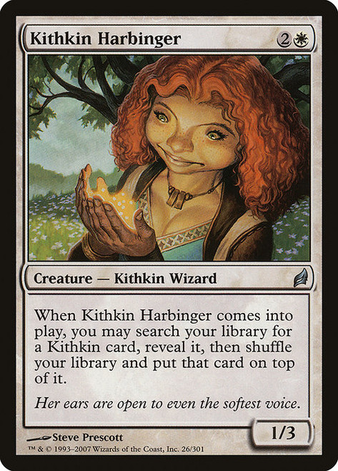 Kithkin Harbinger (LRW) (Foil) (#26)
