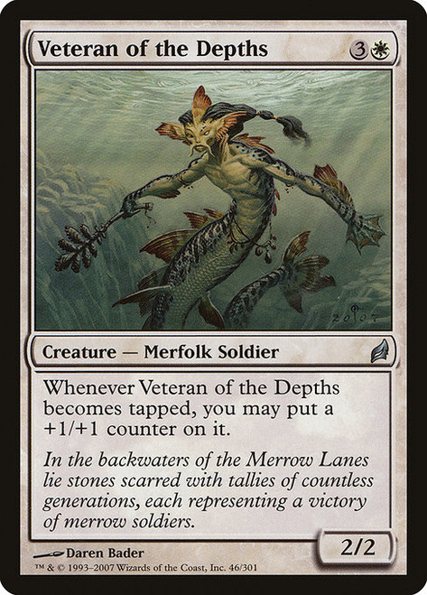 Veteran of the Depths (LRW) (Foil) (#46)