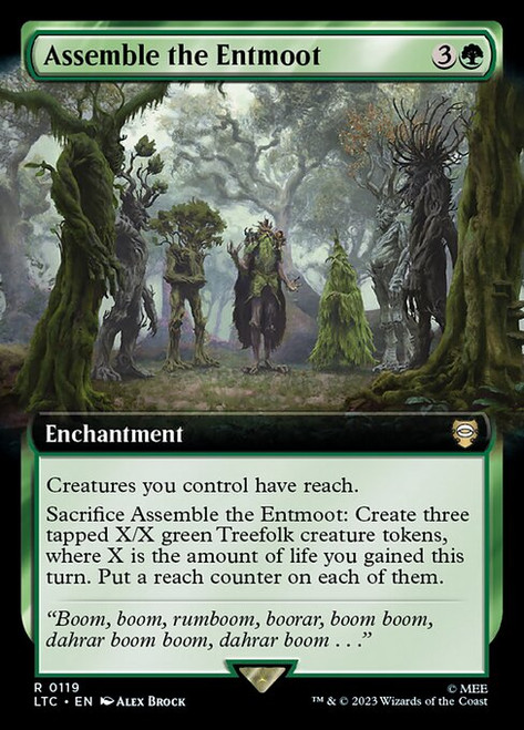 Assemble the Entmoot (LTC) (Extended Art) (#119)