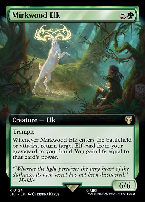 Mirkwood Elk (LTC) (Extended Art) (#124)