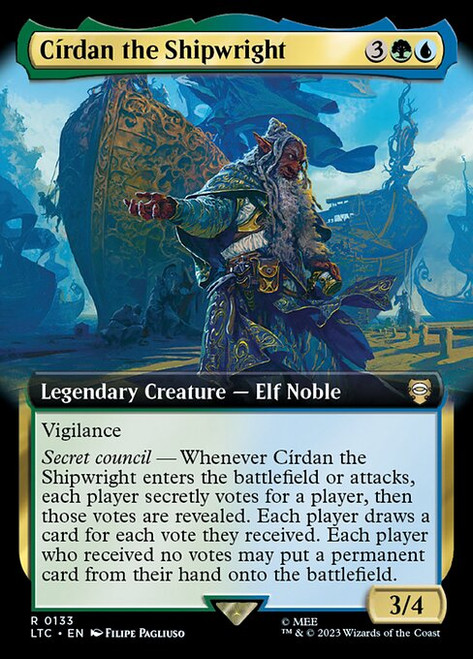 Círdan the Shipwright (LTC) (Extended Art) (#133)