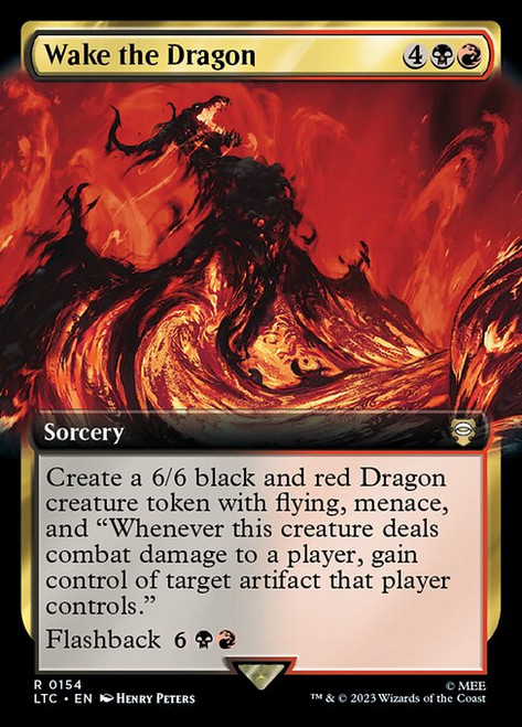 Wake the Dragon (LTC) (Extended Art) (#154)