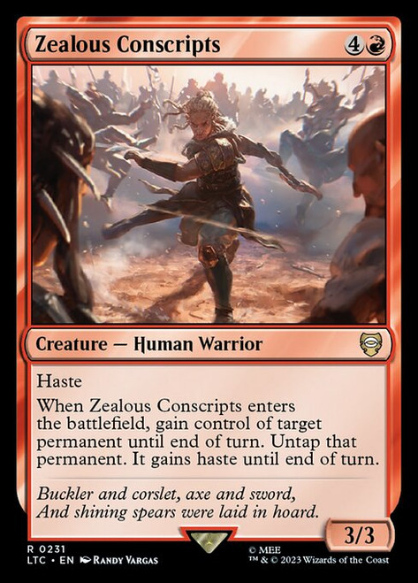 Zealous Conscripts (LTC) (#231)
