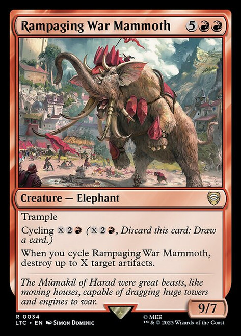 Rampaging War Mammoth (LTC) (#34)
