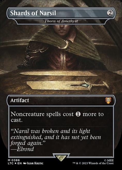 Thorn of Amethyst (LTC) (SurgeFoil) (Borderless) (#386)