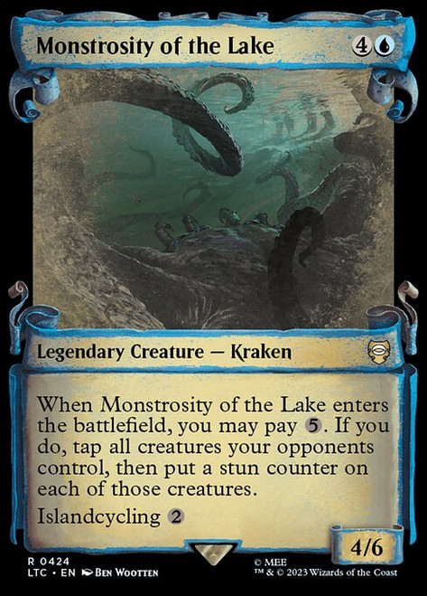 Monstrosity of the Lake (LTC) (Silver Foil) (Showcase) (#424)