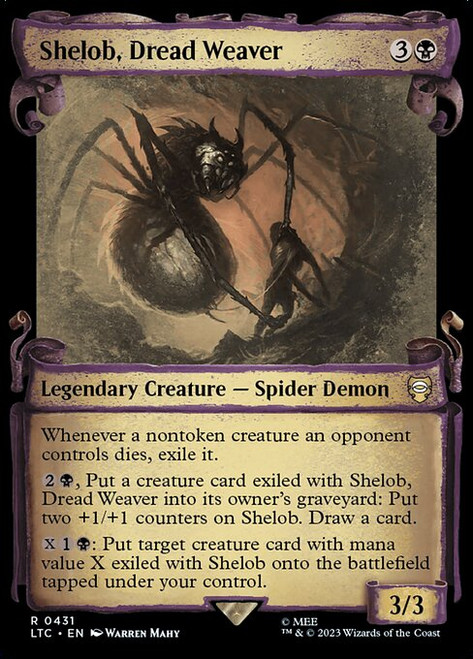 Shelob, Dread Weaver (LTC) (Silver Foil) (Showcase) (#431)