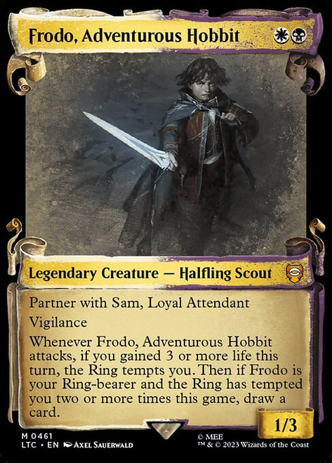 Frodo, Adventurous Hobbit (LTC) (Silver Foil) (Showcase) (#461)