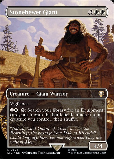 Stonehewer Giant (LTC) (Silver Foil) (Borderless) (#521)