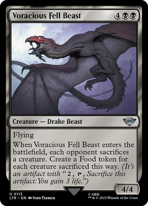 Voracious Fell Beast (LTR) (Foil) (#113)