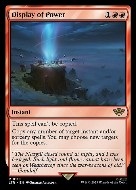 Display of Power (LTR) (Foil) (#119)