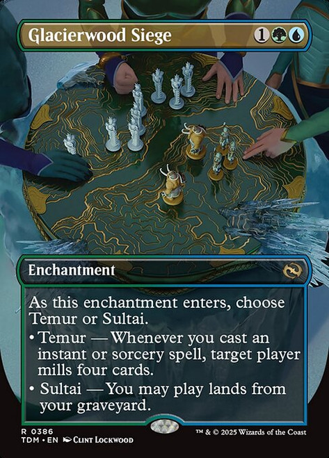Glacierwood Siege (TDM) (Full Art) (#386)