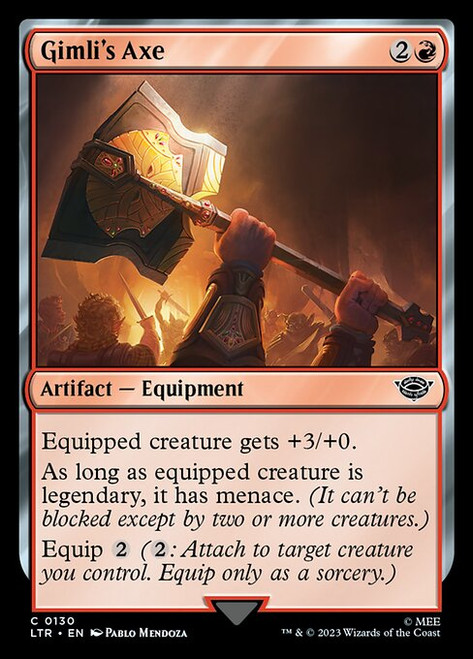 Gimli's Axe (LTR) (Foil) (#130)