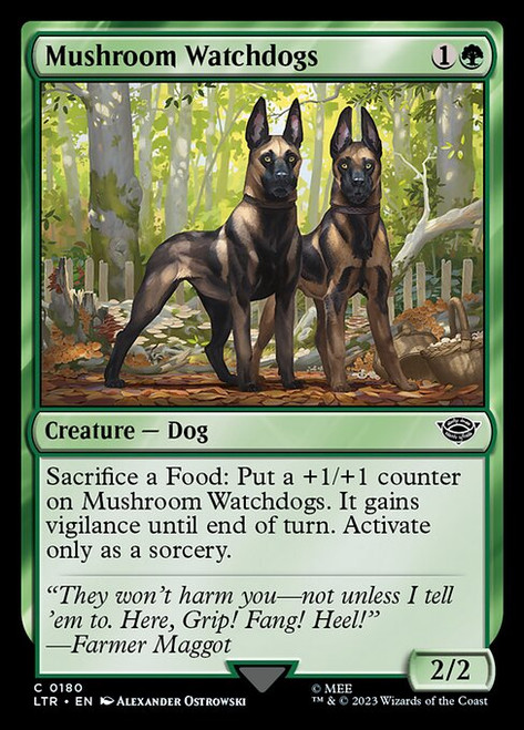 Mushroom Watchdogs (LTR) (Foil) (#180)