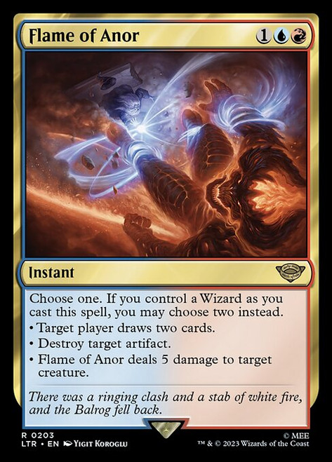 Flame of Anor (LTR) (Foil) (#203)
