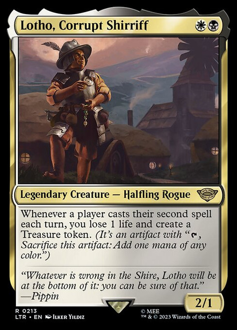 Lotho, Corrupt Shirriff (LTR) (Foil) (#213)