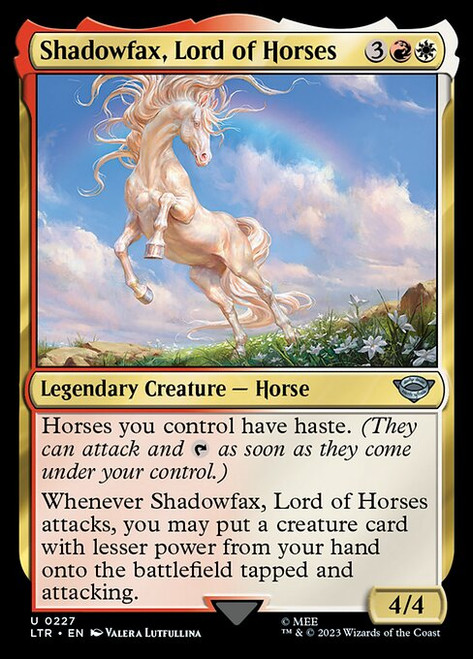 Shadowfax, Lord of Horses (LTR) (Foil) (#227)
