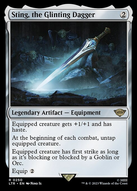 Sting, the Glinting Dagger (LTR) (Foil) (#250)