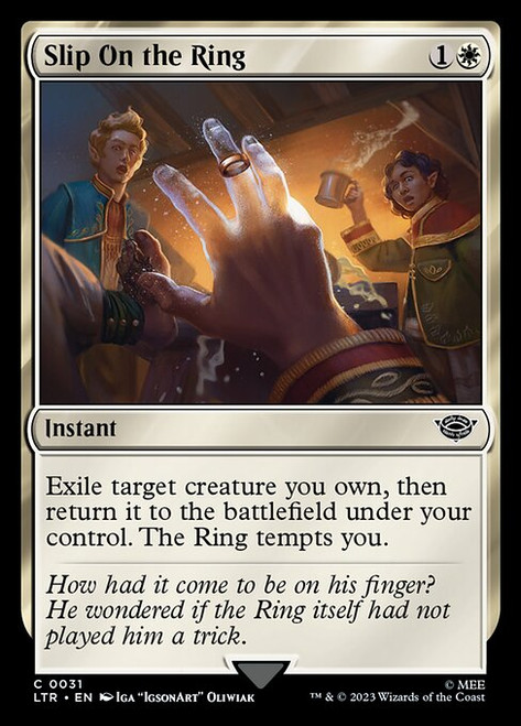 Slip On the Ring (LTR) (Foil) (#31)