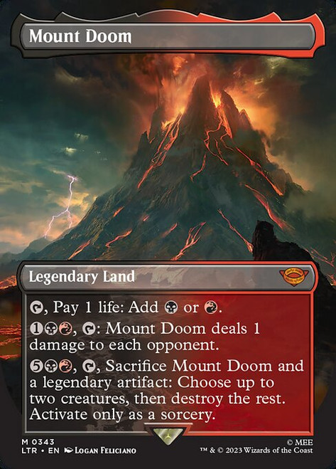 Mount Doom (LTR) (Full Art) (#343)