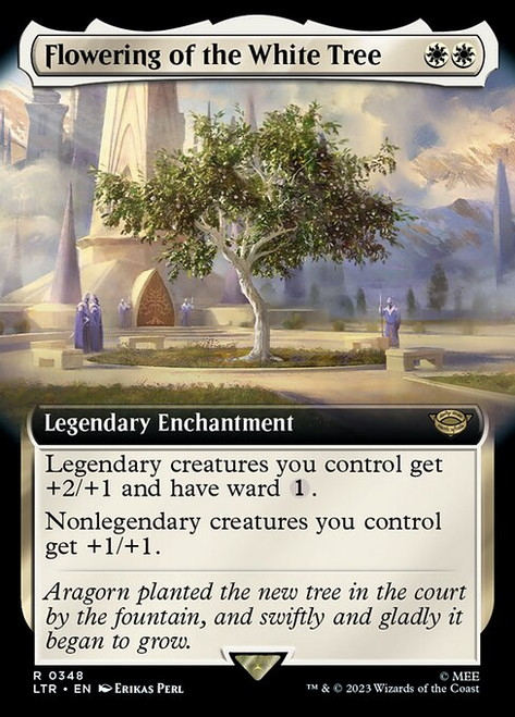Flowering of the White Tree (LTR) (Extended Art) (#348)