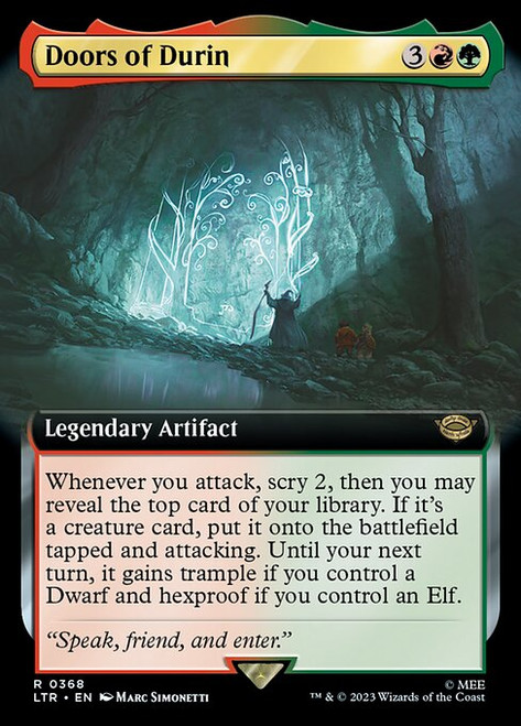 Doors of Durin (LTR) (Extended Art) (#368)